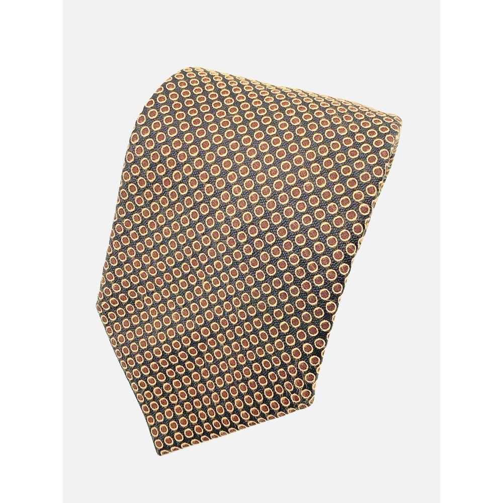 GIANFRANCO FERRE 100% Woven Silk Men's Neck Tie Made‎ in Italy 59" x 3 3/4"